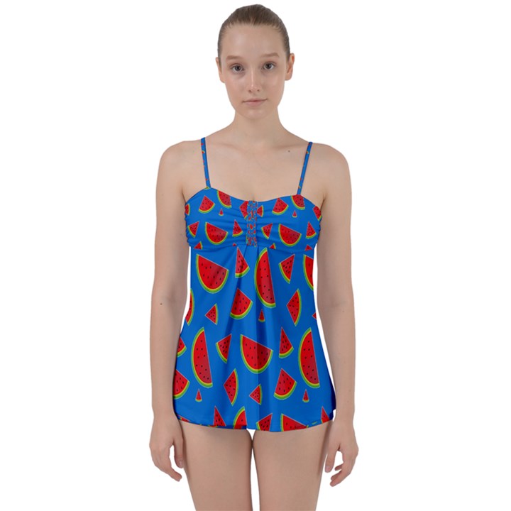 Fruit4 Babydoll Tankini Set