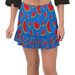 Fruit4 Fishtail Mini Chiffon Skirt by nateshop