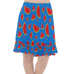 Fruit4 Fishtail Chiffon Skirt by nateshop