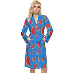 Fruit4 Long Sleeve Velour Robe by nateshop