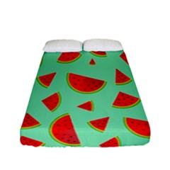 Fruit5 Fitted Sheet (full/ Double Size) by nateshop