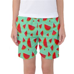 Fruit5 Women s Basketball Shorts by nateshop