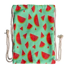 Fruit5 Drawstring Bag (large) by nateshop