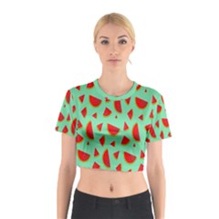 Fruit5 Cotton Crop Top by nateshop