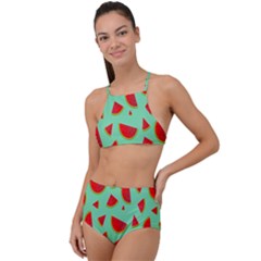 Fruit5 High Waist Tankini Set by nateshop