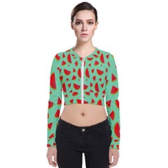 Fruit5 Long Sleeve Zip Up Bomber Jacket by nateshop