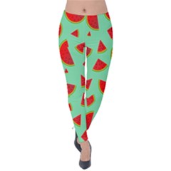 Fruit5 Velvet Leggings by nateshop