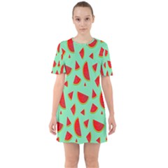 Fruit5 Sixties Short Sleeve Mini Dress by nateshop