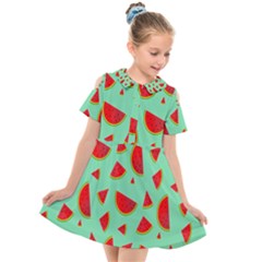 Fruit5 Kids  Short Sleeve Shirt Dress by nateshop