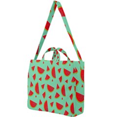 Fruit5 Square Shoulder Tote Bag by nateshop