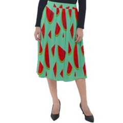 Fruit5 Classic Velour Midi Skirt  by nateshop