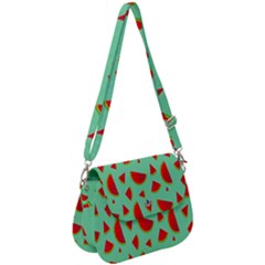 Fruit5 Saddle Handbag by nateshop