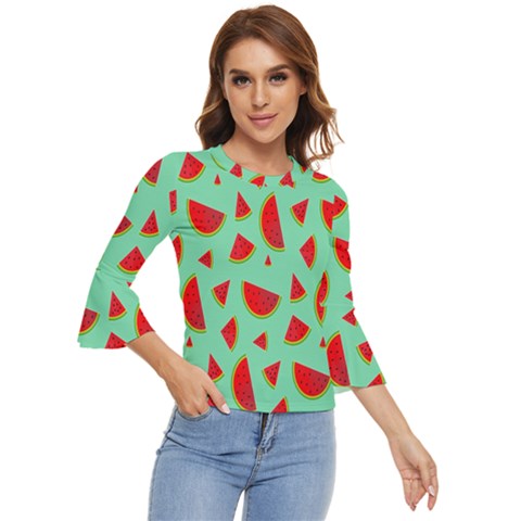 Fruit5 Bell Sleeve Top by nateshop