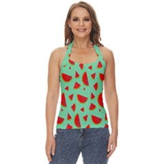 Fruit5 Basic Halter Top by nateshop