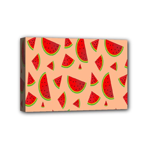 Fruit-water Melon Mini Canvas 6  X 4  (stretched) by nateshop