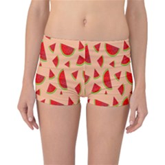 Fruit-water Melon Reversible Boyleg Bikini Bottoms by nateshop