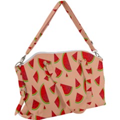 Fruit-water Melon Canvas Crossbody Bag by nateshop