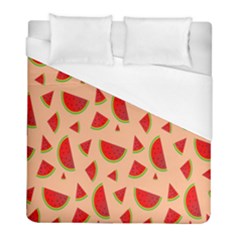 Fruit-water Melon Duvet Cover (full/ Double Size) by nateshop