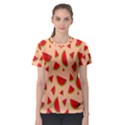 Fruit-water Melon Women s Sport Mesh Tee View1