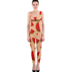 Fruit-water Melon One Piece Catsuit by nateshop