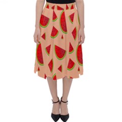 Fruit-water Melon Classic Midi Skirt by nateshop