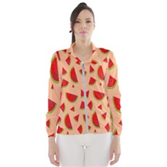 Fruit-water Melon Women s Windbreaker