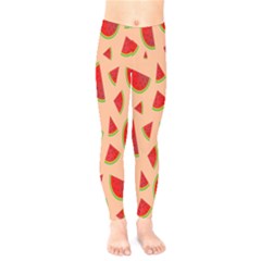 Fruit-water Melon Kids  Leggings by nateshop