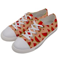 Fruit-water Melon Men s Low Top Canvas Sneakers by nateshop