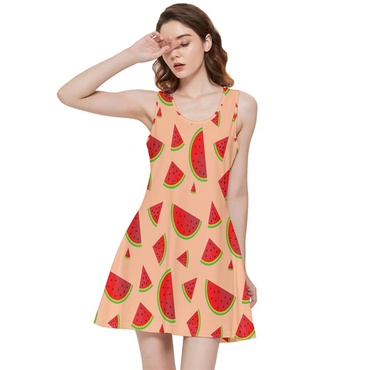 Fruit-water Melon Inside Out Racerback Dress