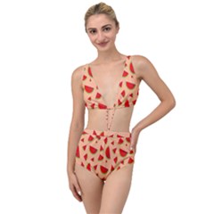 Fruit-water Melon Tied Up Two Piece Swimsuit by nateshop