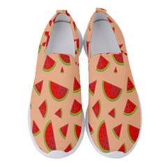 Fruit-water Melon Women s Slip On Sneakers by nateshop