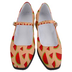 Fruit-water Melon Women s Mary Jane Shoes by nateshop