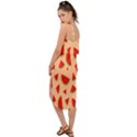 Fruit-water Melon Waist Tie Cover Up Chiffon Dress View2