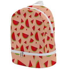 Fruit-water Melon Zip Bottom Backpack by nateshop