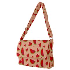 Fruit-water Melon Full Print Messenger Bag (m) by nateshop