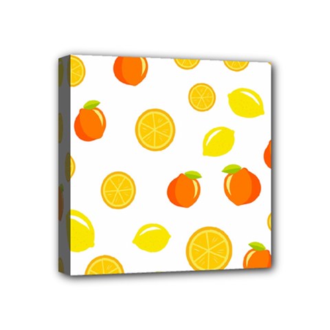 Fruits,orange Mini Canvas 4  X 4  (stretched) by nateshop