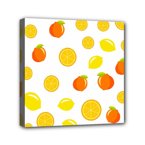 Fruits,orange Mini Canvas 6  X 6  (stretched) by nateshop