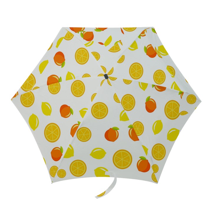 Fruits,orange Mini Folding Umbrellas