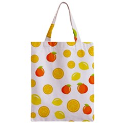 Fruits,orange Zipper Classic Tote Bag by nateshop