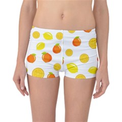 Fruits,orange Reversible Boyleg Bikini Bottoms by nateshop