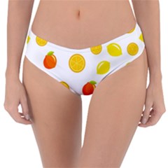 Fruits,orange Reversible Classic Bikini Bottoms by nateshop