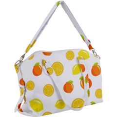 Fruits,orange Canvas Crossbody Bag by nateshop