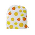 Fruits,orange Drawstring Pouch (XL) View2