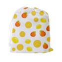 Fruits,orange Drawstring Pouch (2XL) View2