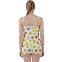 Fruits,orange Tie Front Two Piece Tankini View2