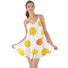 Fruits,orange Love The Sun Cover Up by nateshop