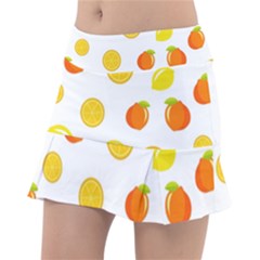 Fruits,orange Classic Tennis Skirt by nateshop