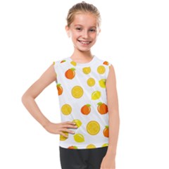 Fruits,orange Kids  Mesh Tank Top by nateshop