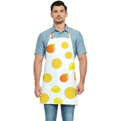 Fruits,orange Kitchen Apron by nateshop