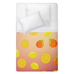 Fruits-gradient,orange Duvet Cover (single Size) by nateshop